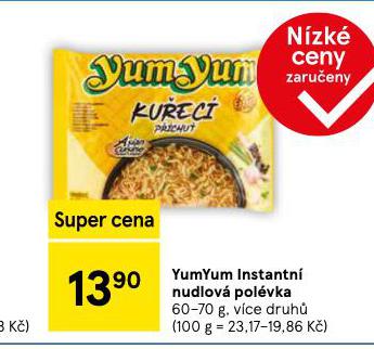YUM YUM INSTANTN NUDLOV POLVKA