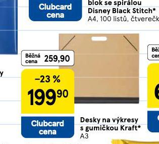 DESKY NA VKRESY S GUMIKOU KRAFT