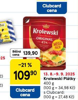 KROLEWSKI PLTKY