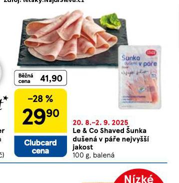 LE&CO SHAVED UNKA DUEN V PE NEJVY JAKOSTI
