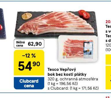 VEPOV BOK BEZ KOSTI PLTKY