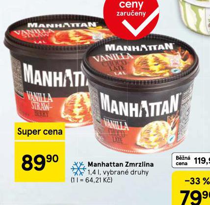 MANHATTAN ZMRZLINA