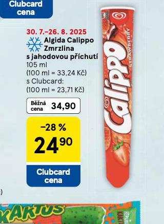 AKGIDA CALIPPO ZMRZLINA S JAHODOVOU PCHUT