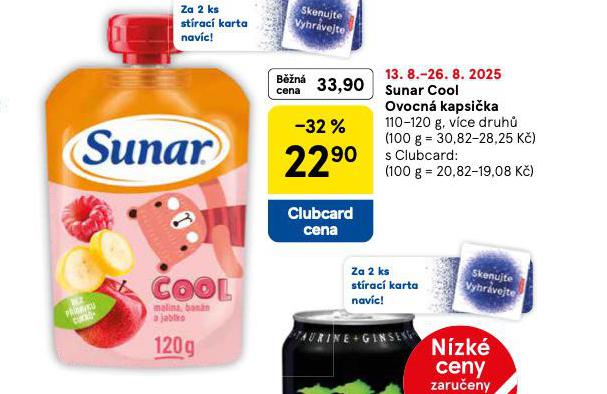 SUNRA COOL OVOCN KAPSIKA
