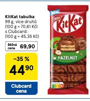 KIT KAT TABULKA