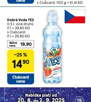 DOBR VODA YES