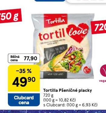 TORTILLA PENIN PLACKY