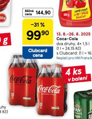 COCA COLA 4PACK