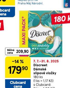 DISCREET DMSK SLIPOV VLOKY
