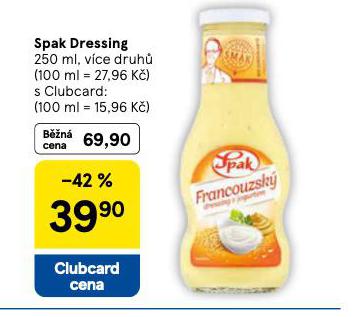 SPAK DRESSING