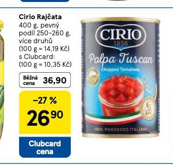 CIRIO RAJATA