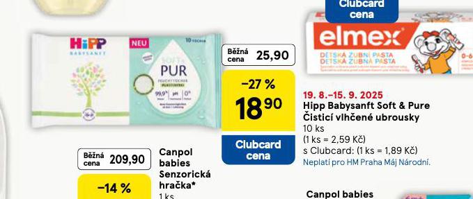 HIPP BABYSANFT SOFT & PURE ISTC VLHEN UBROUSKY