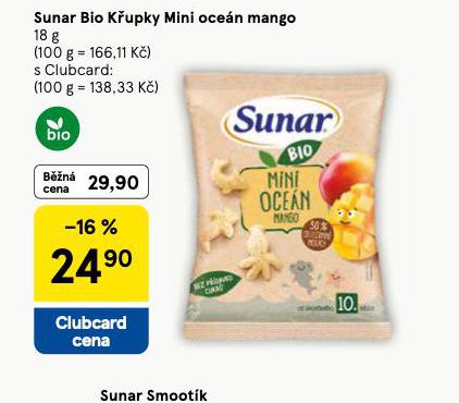 SUNAR BIO KUPKY MINI OCEN MANGO