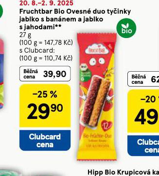 FRUCHBAR BIO OVESN DUO TYINKY
