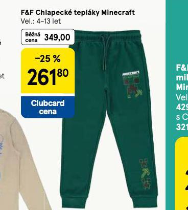 CHLAPECK TEPLKY MINECRAFT