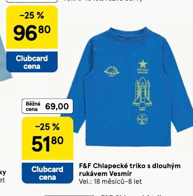 CHLAPECK TRIKO S D DLOUHM RUKVEM