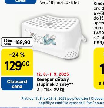 KEEPER DTSK STUPNEK DISNEY