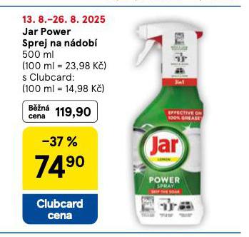 JAR POWER SPREJ NA NDOB