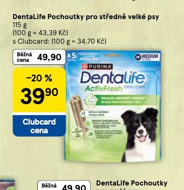 DENTALIFE POCHOUTKY PRO PSY