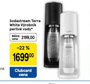 SODASTREAM TERRA WHITE VROBK PERLIV VODY
