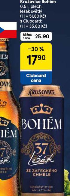 PIVO KRUOVICE BOHM