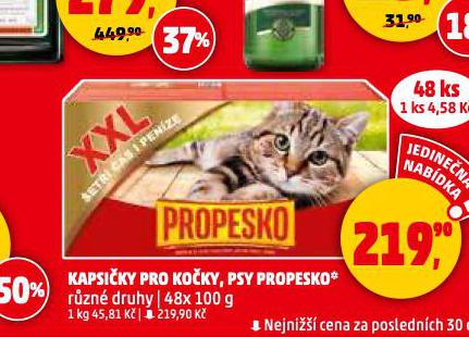 PROPESKO KAPSIKY PRO KOKY