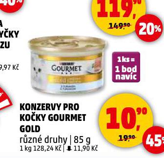 GOURMET GOLD KONZERVY PRO KOKY