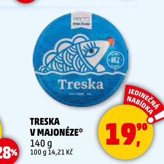 TRESKA V MAJONZE