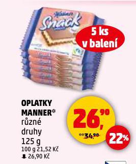 OPLATKY MANNER