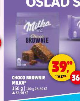 CHOCO BROWNIE MILKA