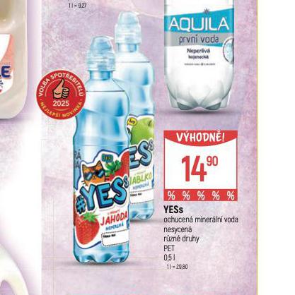 YESS OCHUCEN MINERLN VODA