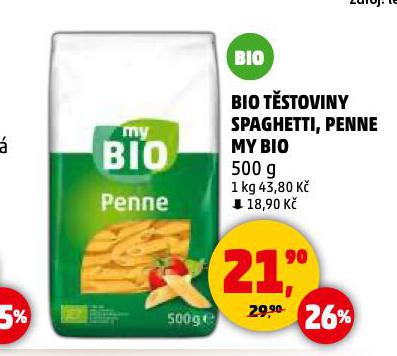 BIO TSTOVINY SPAGHETTI