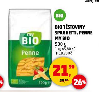 BIO TSTOVINY PENNE