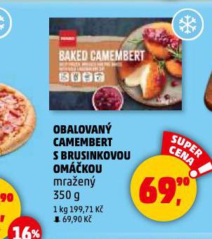 OBALOVAN CAMEMBERT S BRUSINKOVOU OMKOU