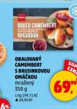 OBALOVAN CAMEMBERT S BRUSINKOVOU OMKOU