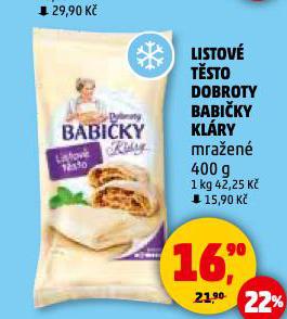 LISTOV TSTO DOBROTY BABIKY KLRY