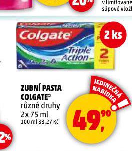COLGATE ZUBN PASTA