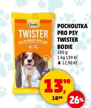 BODIE POCHOUTKY PRO PSY