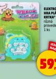 ELEKTRONICK HRA PLCNI KRTKA