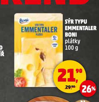 SR TYPU EMMENTALER