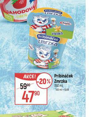 PRIBINEK ZMRZKA