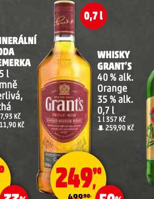 GRANT'S WHISKY