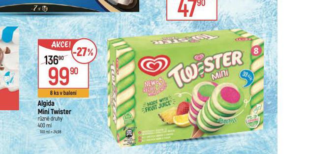 ALGIDA MINI TWISTER
