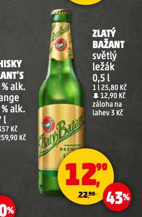 PIVO ZLAT BAANT