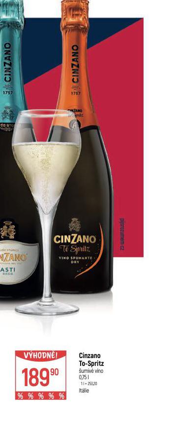 CINZANI TO-SPRITZ