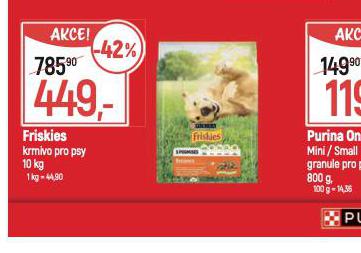 FRISKIES KRMIVO PRO PSY