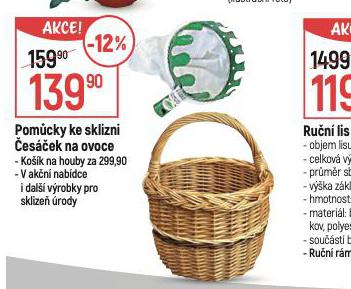 POMCKY KE SKLIZNI, ESEK NA OVOCE