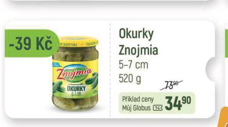OKURKY ZNOJMIA