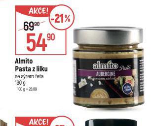 ALMITO PASTA Z LILKU