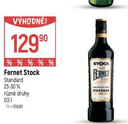 FERNET STOCK